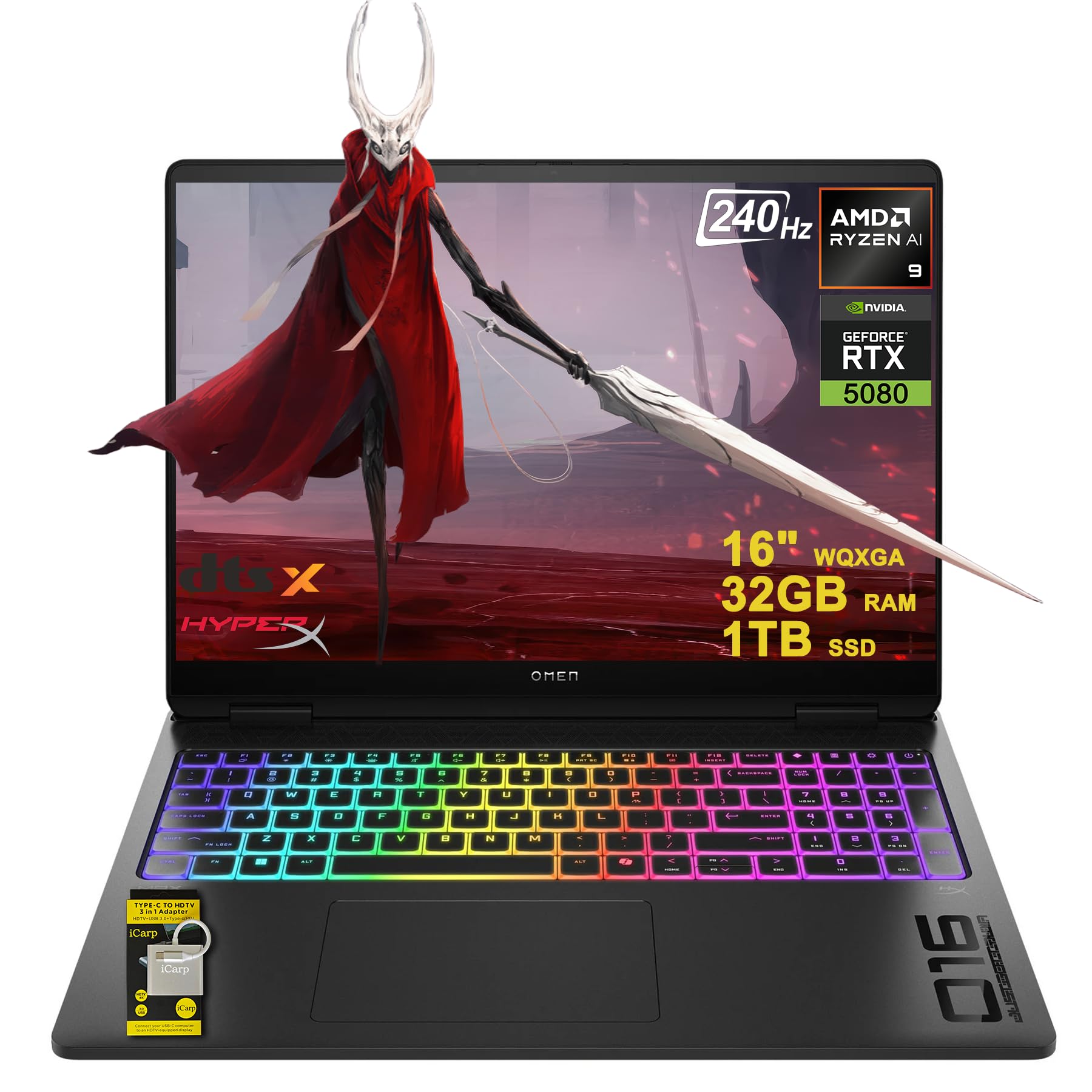Amazon.com: HP Omen MAX 16 Gaming AI Laptop 16